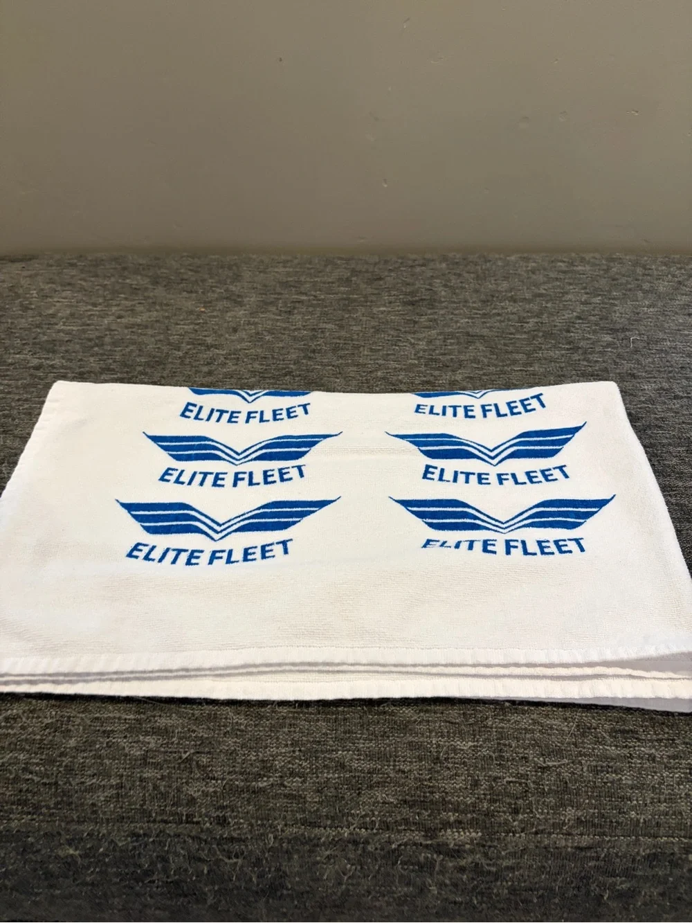 Elite Fleet Tour Golf Caddie Towel | Authentic Sponsor Towel